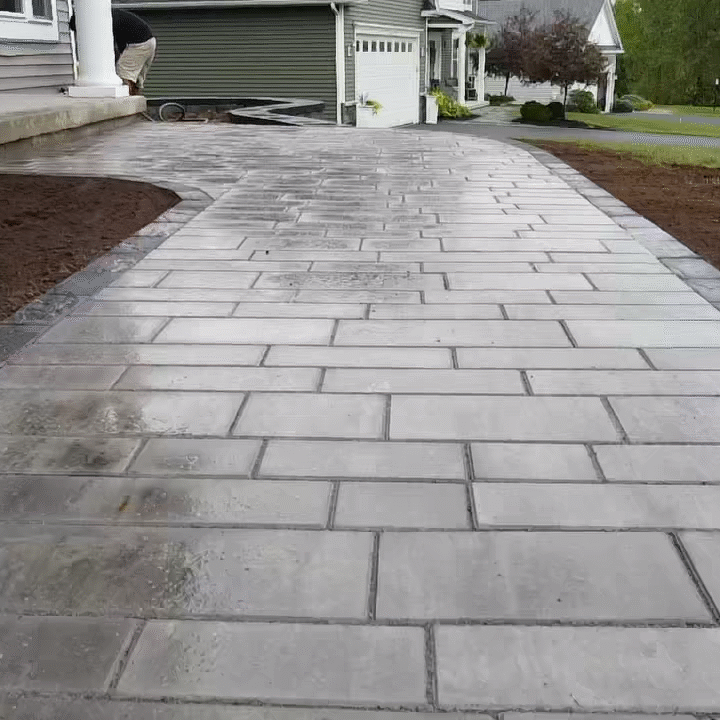 Stamped Concrete Hardscape Solutions Rochester New York